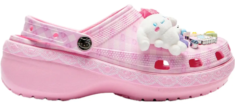 Dép Crocs Classic Platform Clog ‘Hello Kitty Friends’ 212683-90H