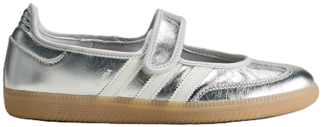 Giày adidas SAMBA JANE 'Silver Metallic' KK2502