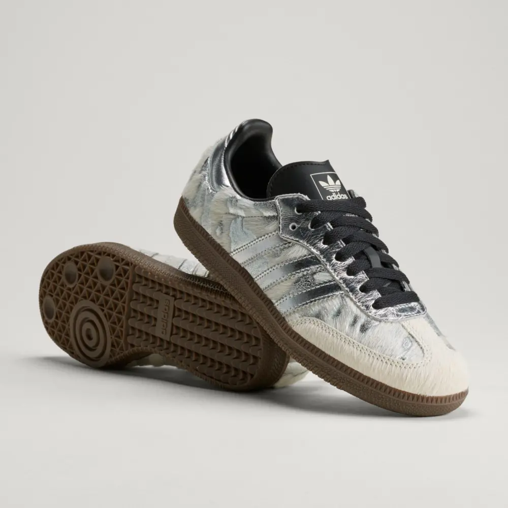Alternative view of Giày adidas SAMBA OG 'Silver Metallic' KJ2314