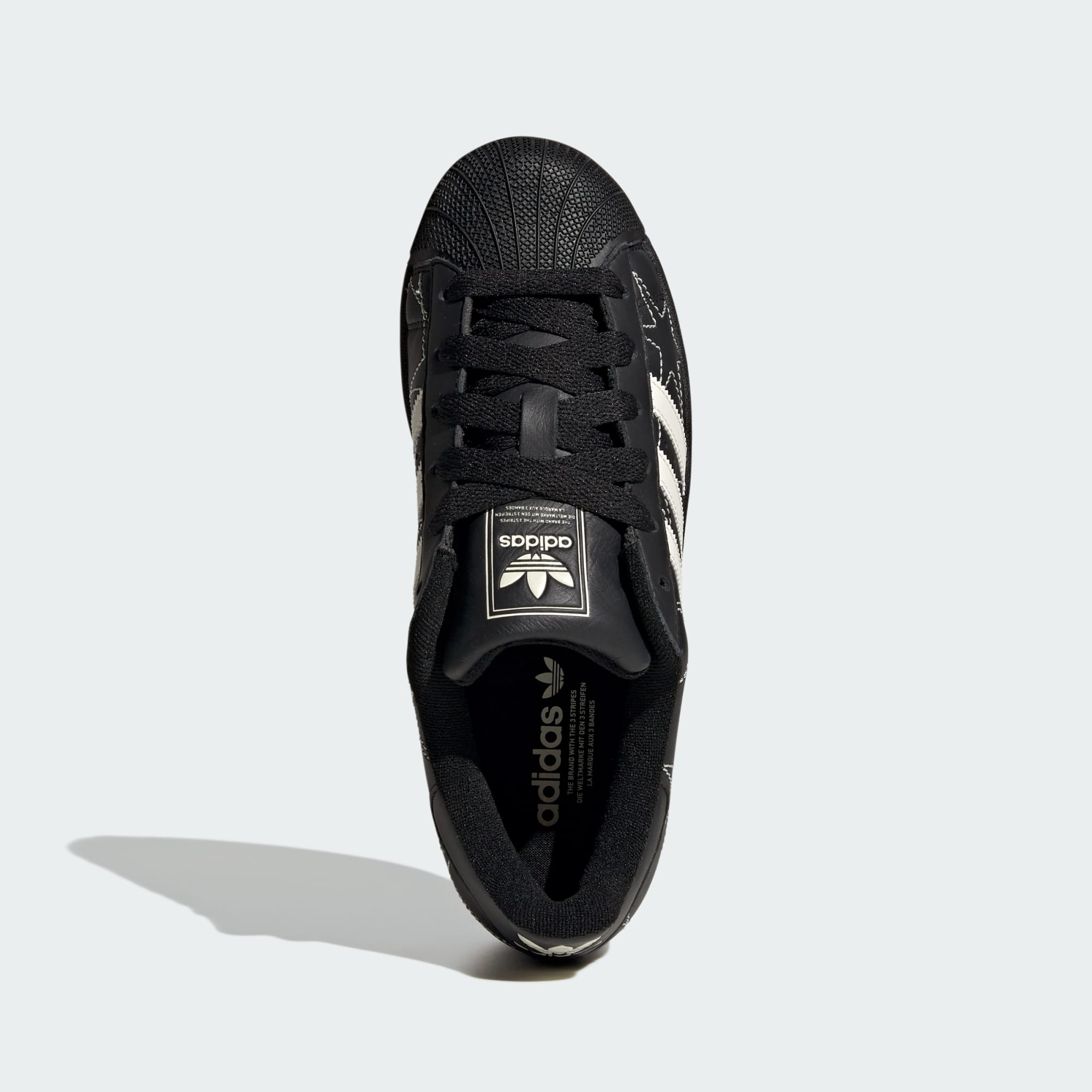 Alternative view of Giày adidas Superstar II 'Black' IH4124