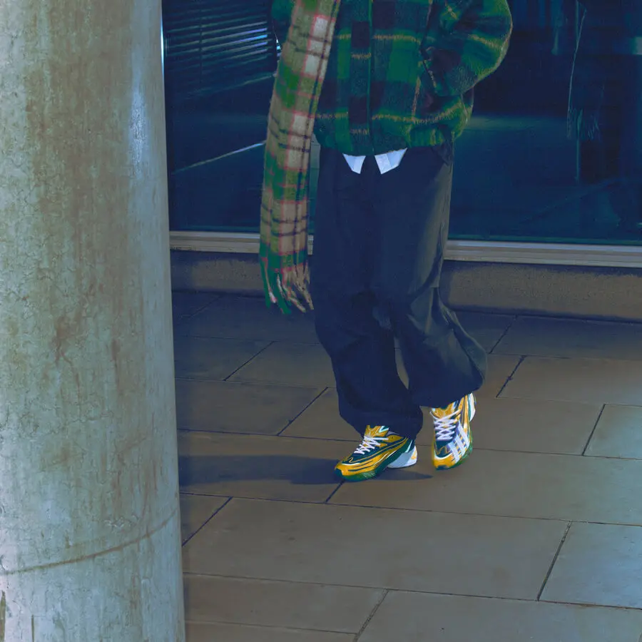 Alternative view of Giày Adidas Bape x Orketro ‘Yellow Blue Green’ JQ2398