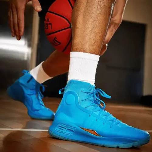 Giày Under Armour Men Curry 4 Retro ‘Flooded’ 1298306-404 - Ảnh 5