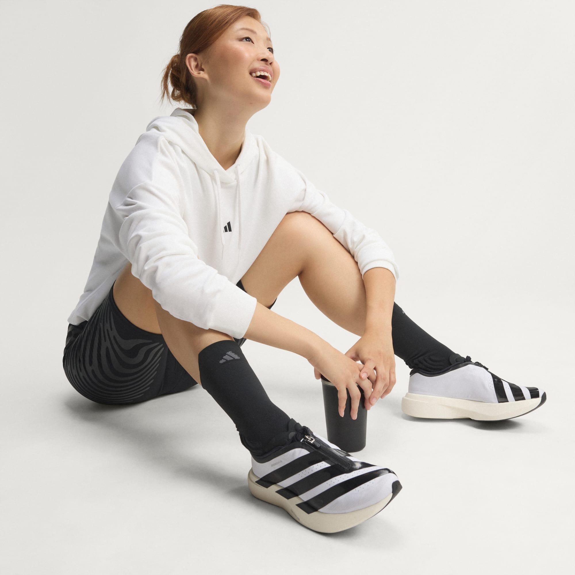 Giày adidas Adizero EVO SL ZIP 'Zero Metallic' KI4796 - Ảnh 4
