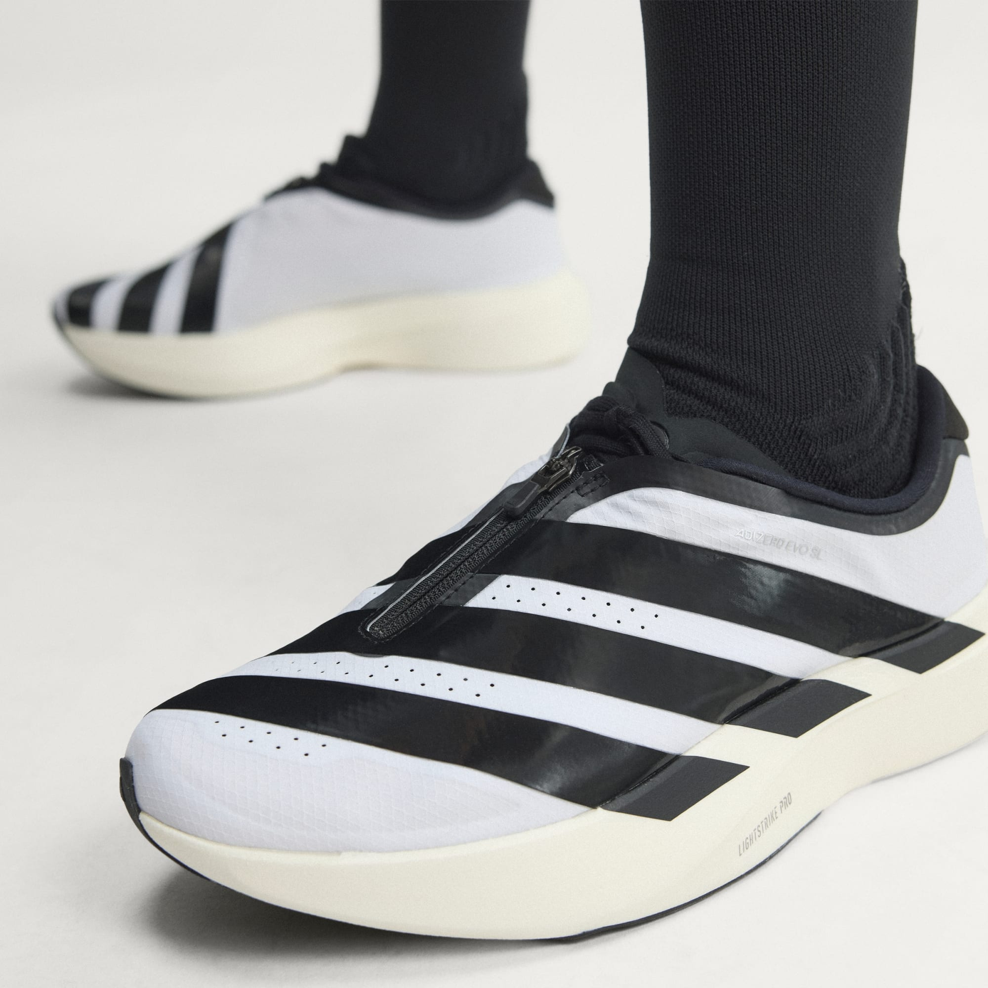 Giày adidas Adizero EVO SL ZIP 'Zero Metallic' KI4796 - Ảnh 3