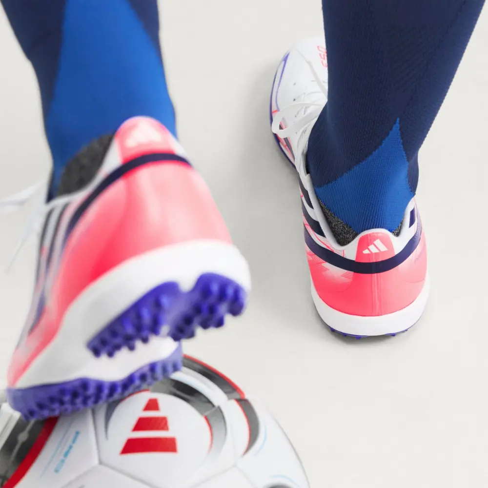 Alternative view of Giày Adidas Turf F50 Hyperfast League 'Cloud White' KJ3434