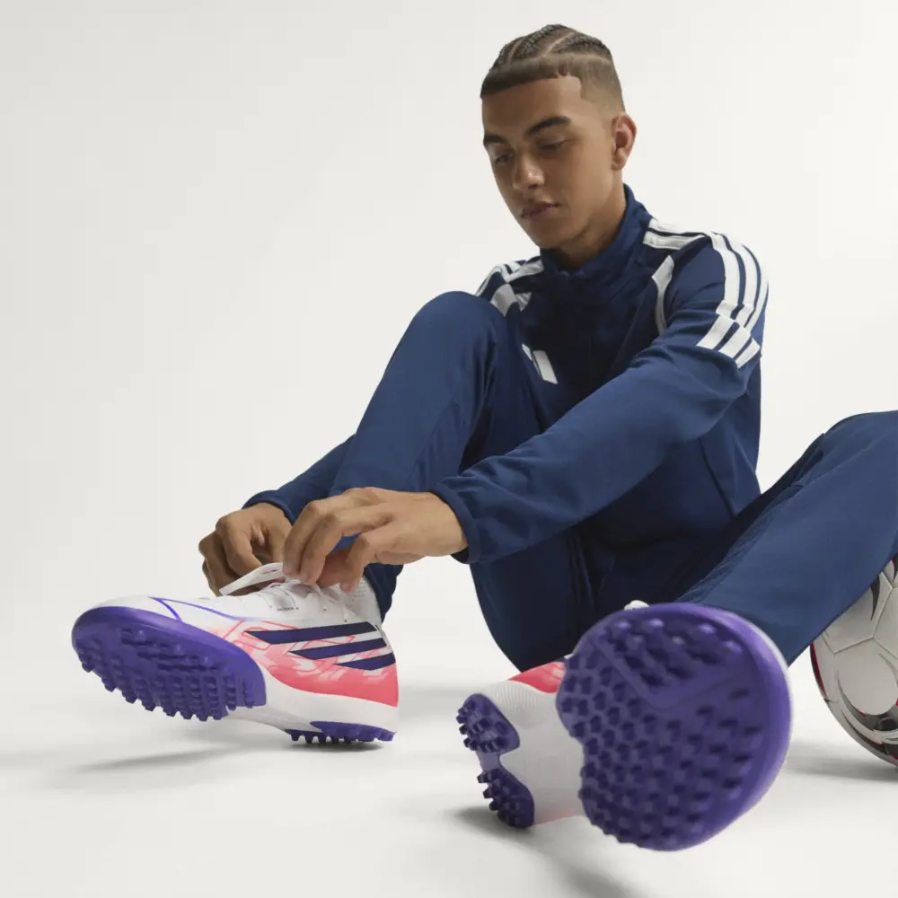 Giày Adidas Turf F50 Hyperfast League 'Cloud White' KJ3434 - Ảnh 3