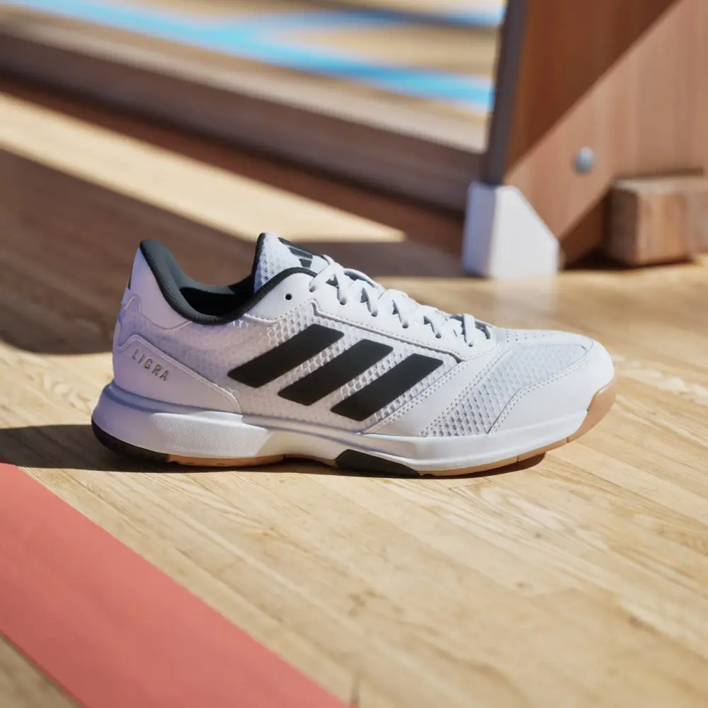 Giày Adidas Ligra 8 Indoor 'Cloud White' JI1505 - Ảnh 6