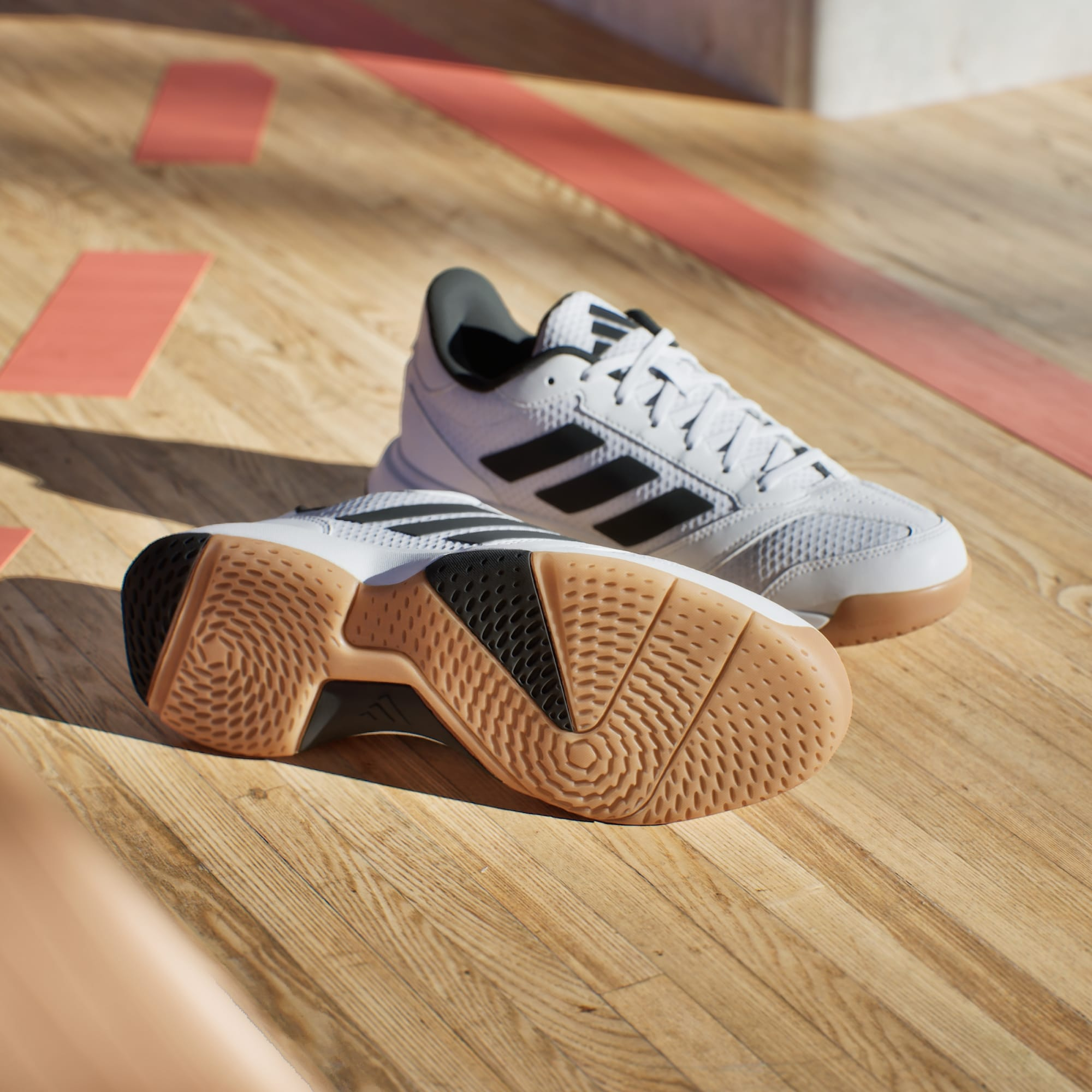 Giày Adidas Ligra 8 Indoor 'Cloud White' JI1505 - Ảnh 5