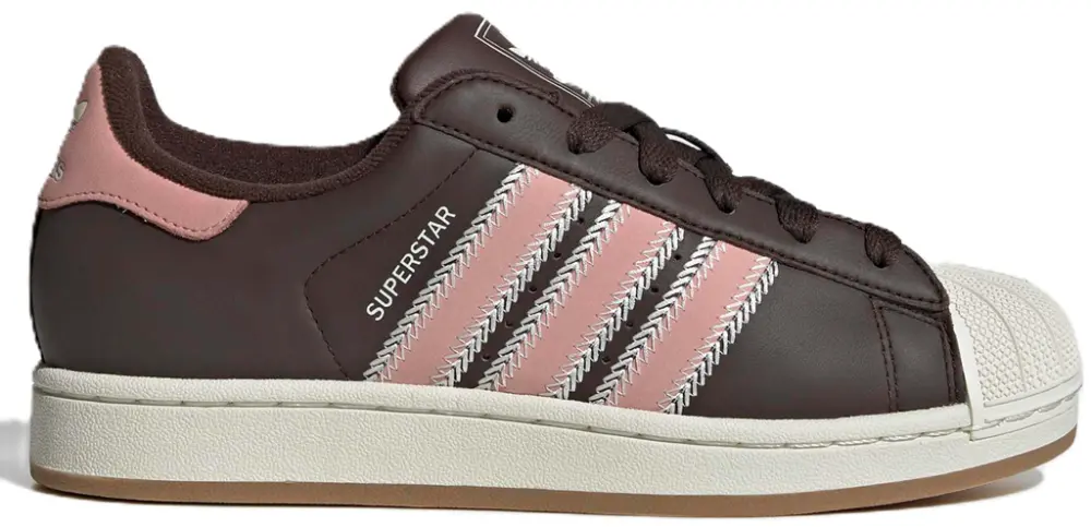 Giày Adidas SUPERSTAR II 'Brown Pink' JP8167