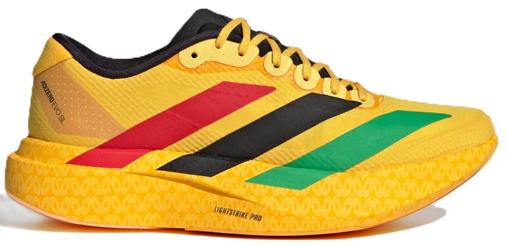 Giày adidas Jamaica 26 x Bob Marley Adizero EVO SL 'Bold Gold' KJ3624