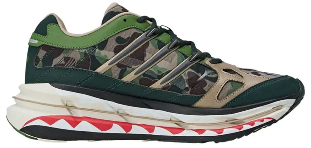Giày Adidas x A Bathing Ape Adistar HRMY 'Green' KJ8850