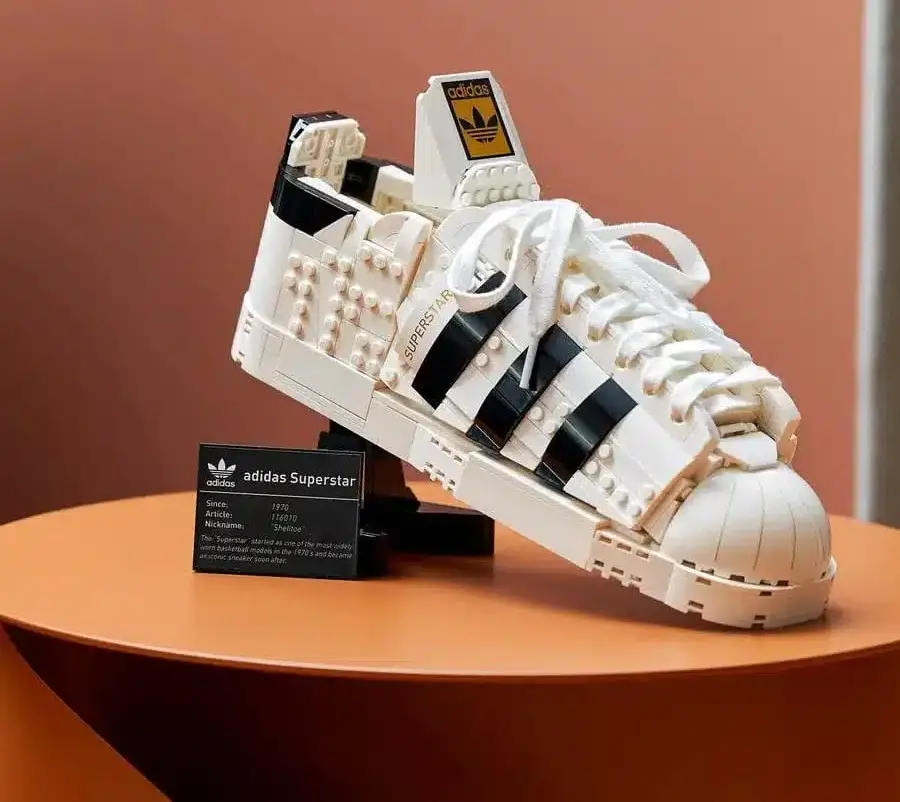Mô hình Lego Adidas Originals Superstar 10282 - Ảnh 5
