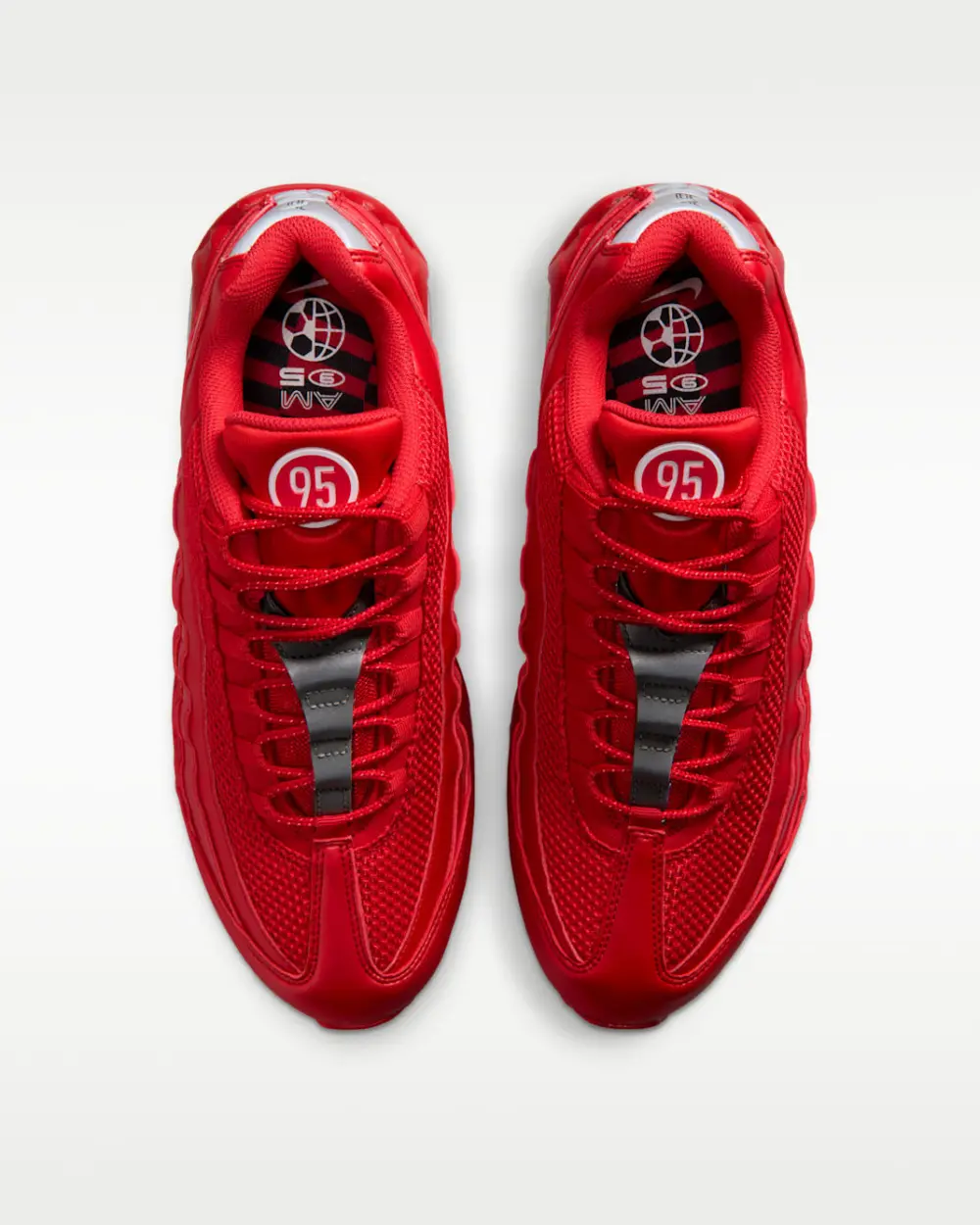 Alternative view of Giày Nike Air Max 95 Big Bubble 'University Red' IB6830-602