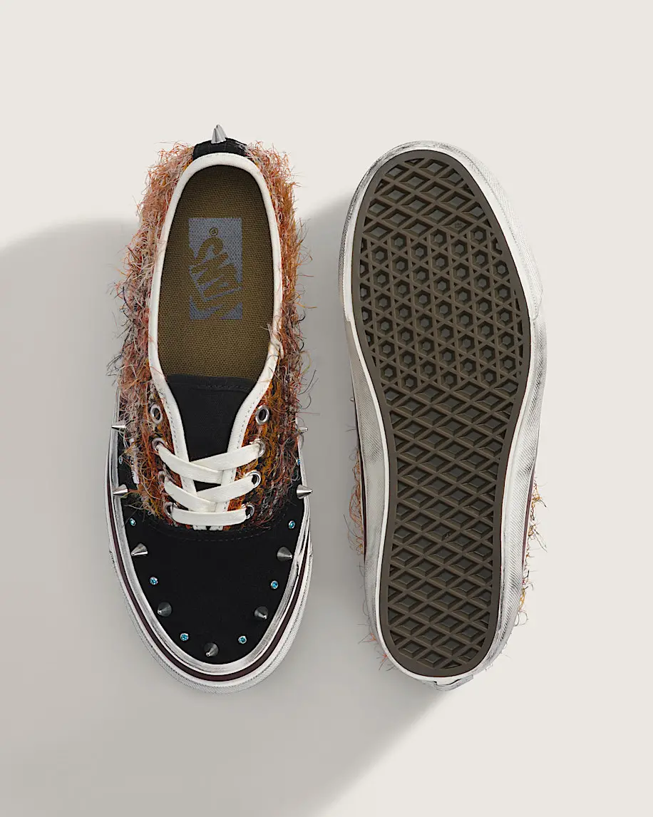 Giày Vans Premium Authentic 44 'Mohair Black' VN000DB8BML - Ảnh 4