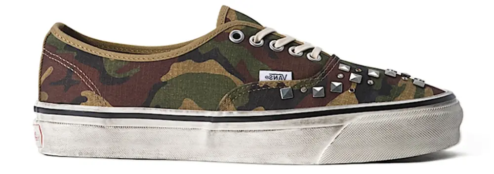 Giày Vans Premium Authentic 'Woodland Camo Green' VN000D9NWVD