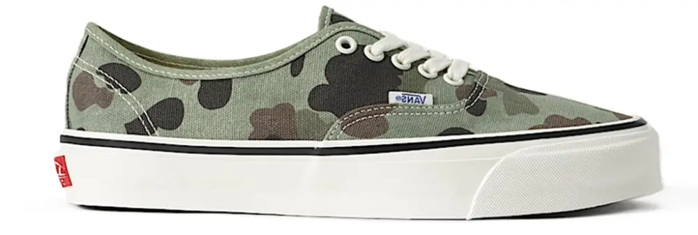 Giày Vans Premium Authentic 'Duck Camo Green' VN000EBNCX3