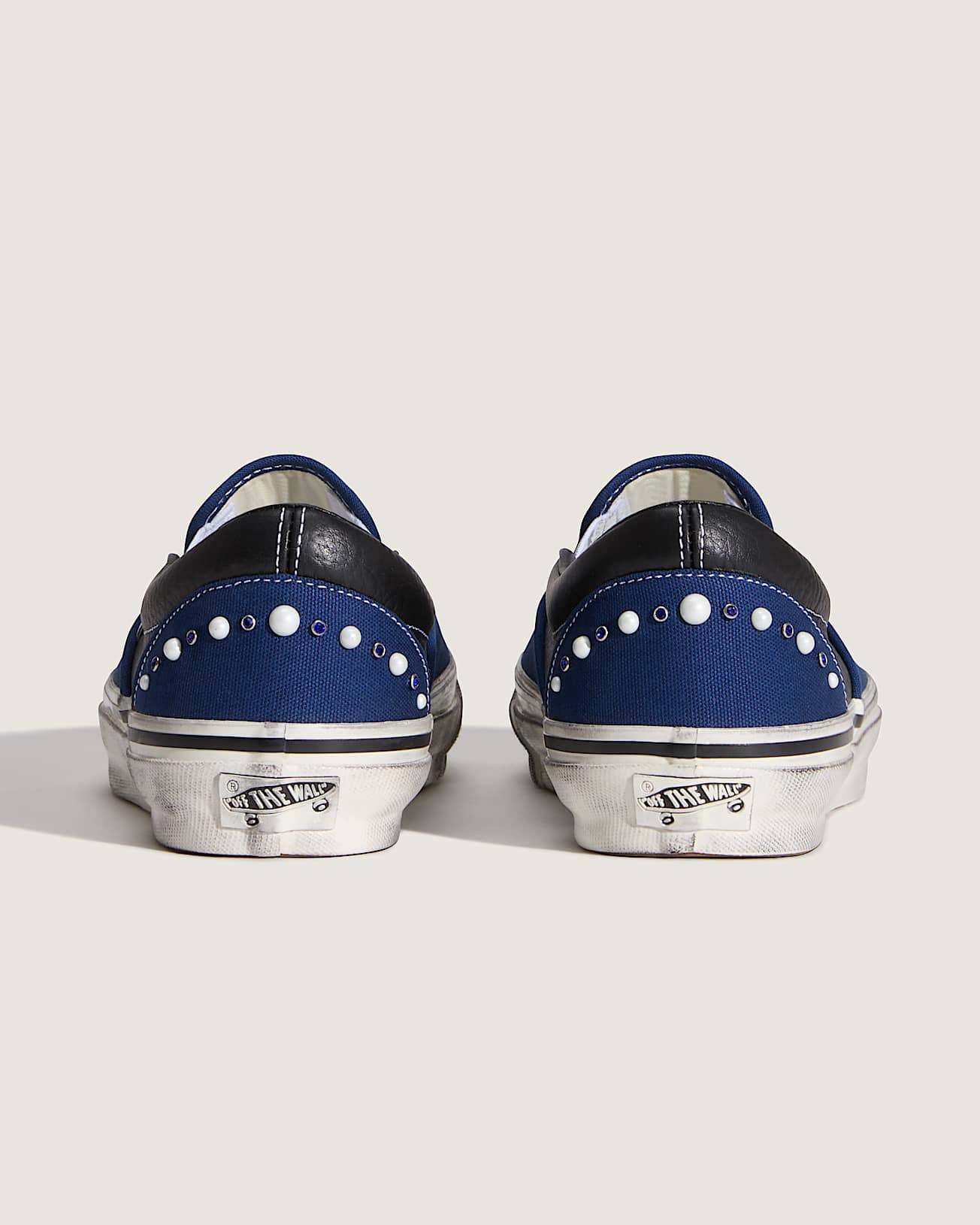 Alternative view of Giày Vans Premium Classic Slip-On 'Blue' VN000D9PIND