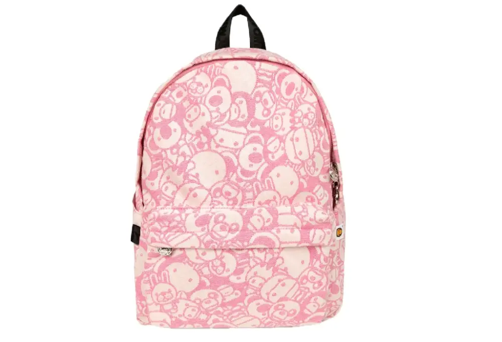 Balo Bape Baby Milo & Friends Backpack 'Pink' 0MXBGW4444XAQ
