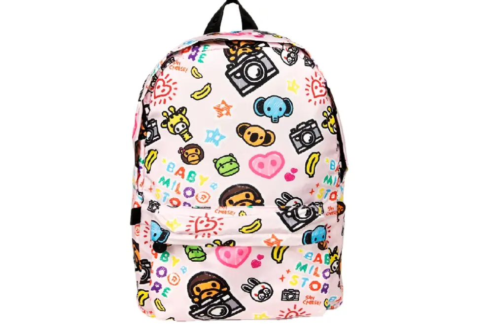 Balo Bape Baby Milo And Friends 'Pink' 0MXBGW4228XXR