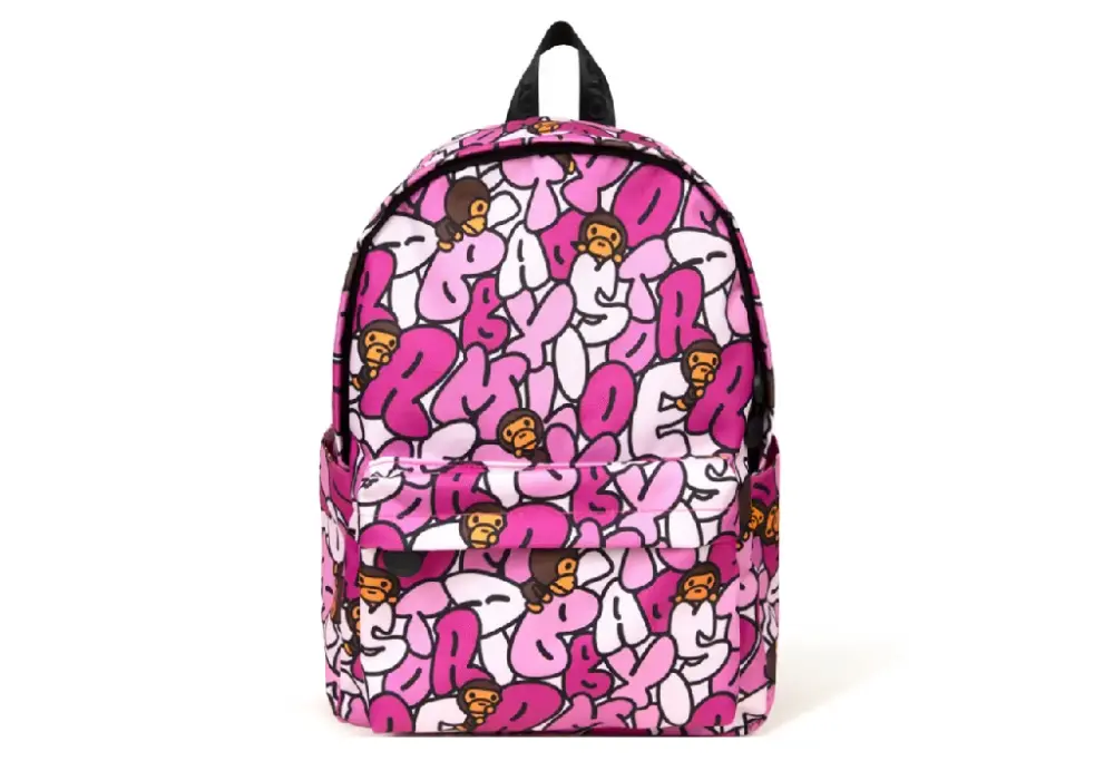 Balo Bape BABY MILO MEDIUM 'Pink' 0MXBGW4275XXP