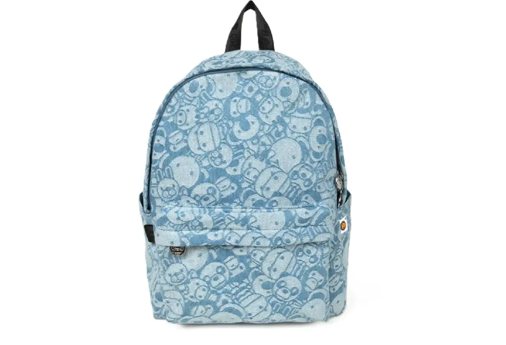 Balo Bape Baby Milo & Friends Medium 'Blue' 0MXBGW4444XXQ
