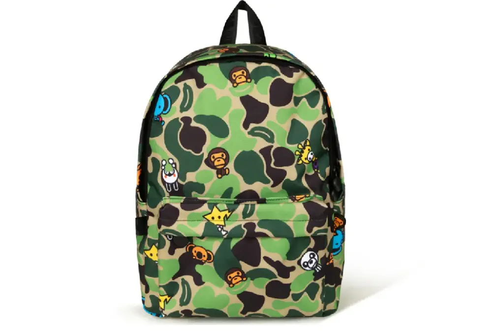 Balo Bape Baby Milo Medium 'Green' 0MXBGW4275XXQ