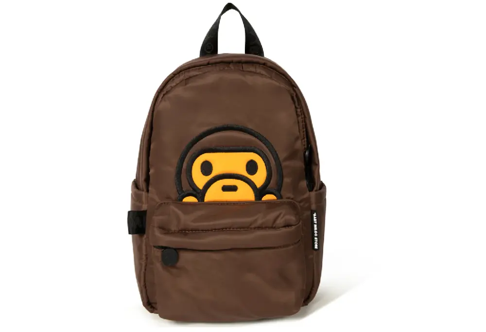 Balo Bape Baby Milo Small 'Brown' 0MXBGW4447XXQ