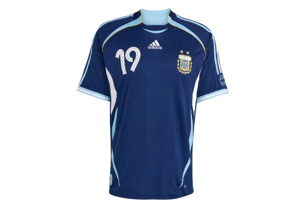 Áo Adidas Argentina Away Jersey 2006 Messi JN3709