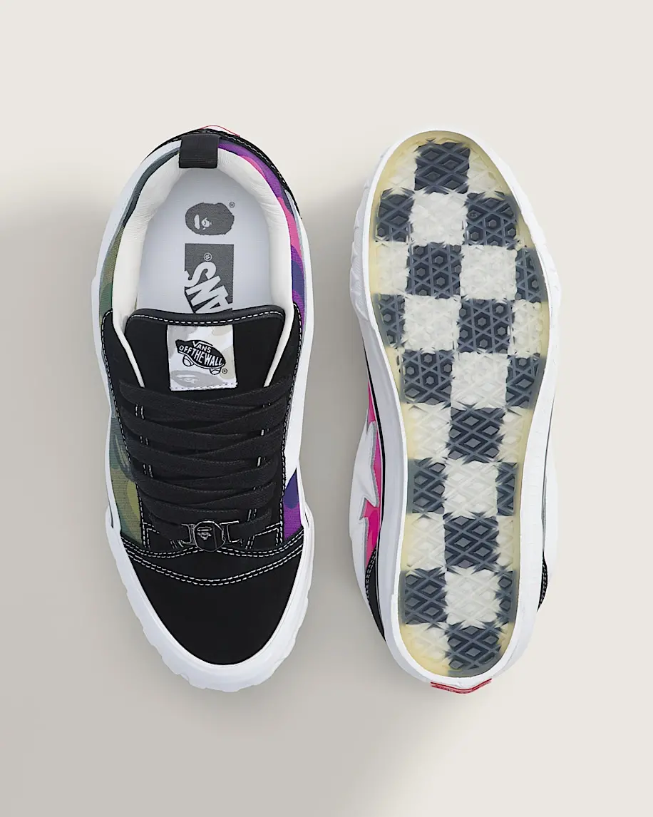 Giày Vans x BAPE Premium Knu Skool 'Camo Green' VN000Z39W09 - Ảnh 3