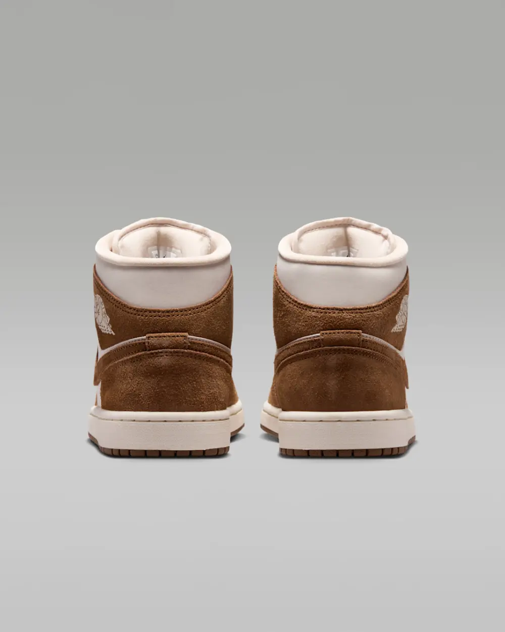 Giày Nike Air Jordan 1 Mid 'Light British Tan' BQ6472-203 - Ảnh 4