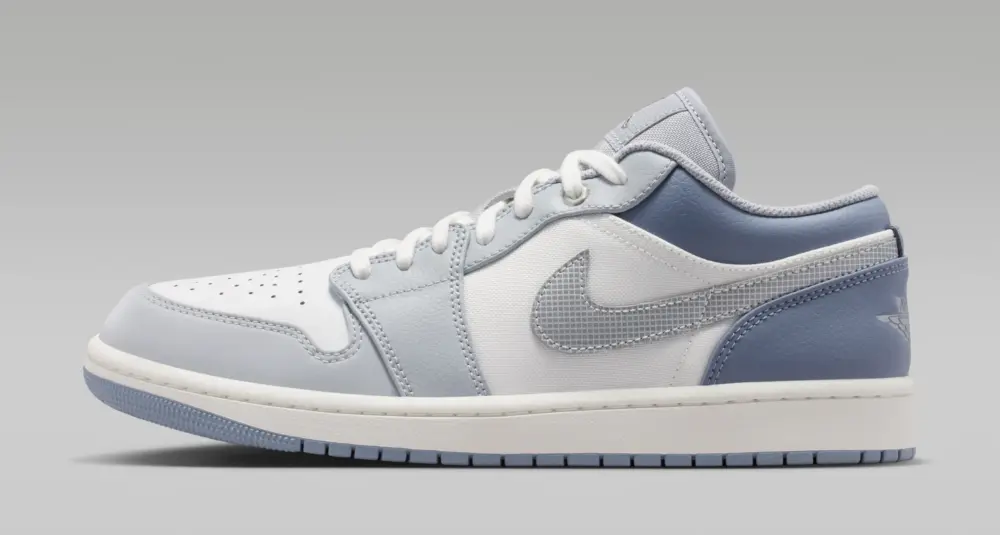 Alternative view of Giày Nike Air Jordan 1 Low Top ‘Blue Grey’ IX5003-101