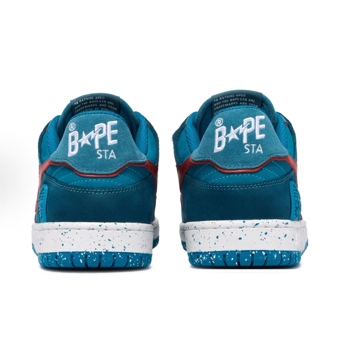 Alternative view of Giày Bape SK8 STA #7 M2 'Blue' 0ZXSHM191326M