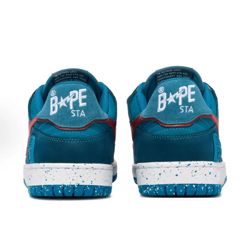 Alternative view of Giày Bape SK8 STA #7 M2 'Blue' 0ZXSHM191326M