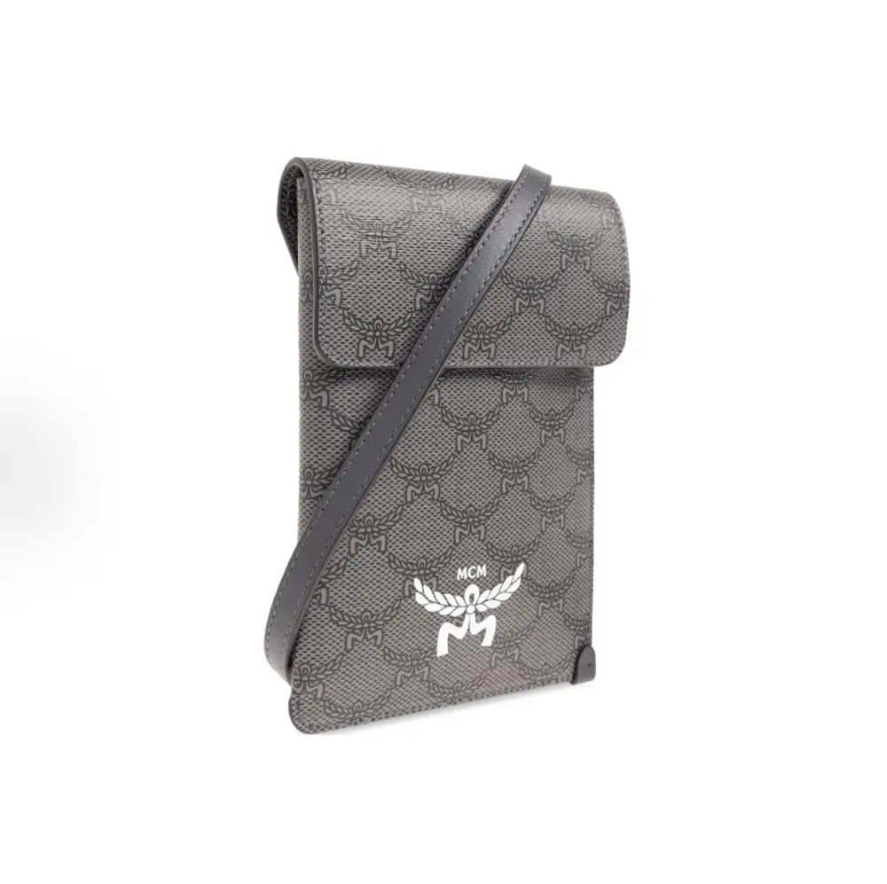 Túi MCM Lauretos Grey Himmel Mini Crossbody 'Grey' MXZESAC08ED001 - Ảnh 3