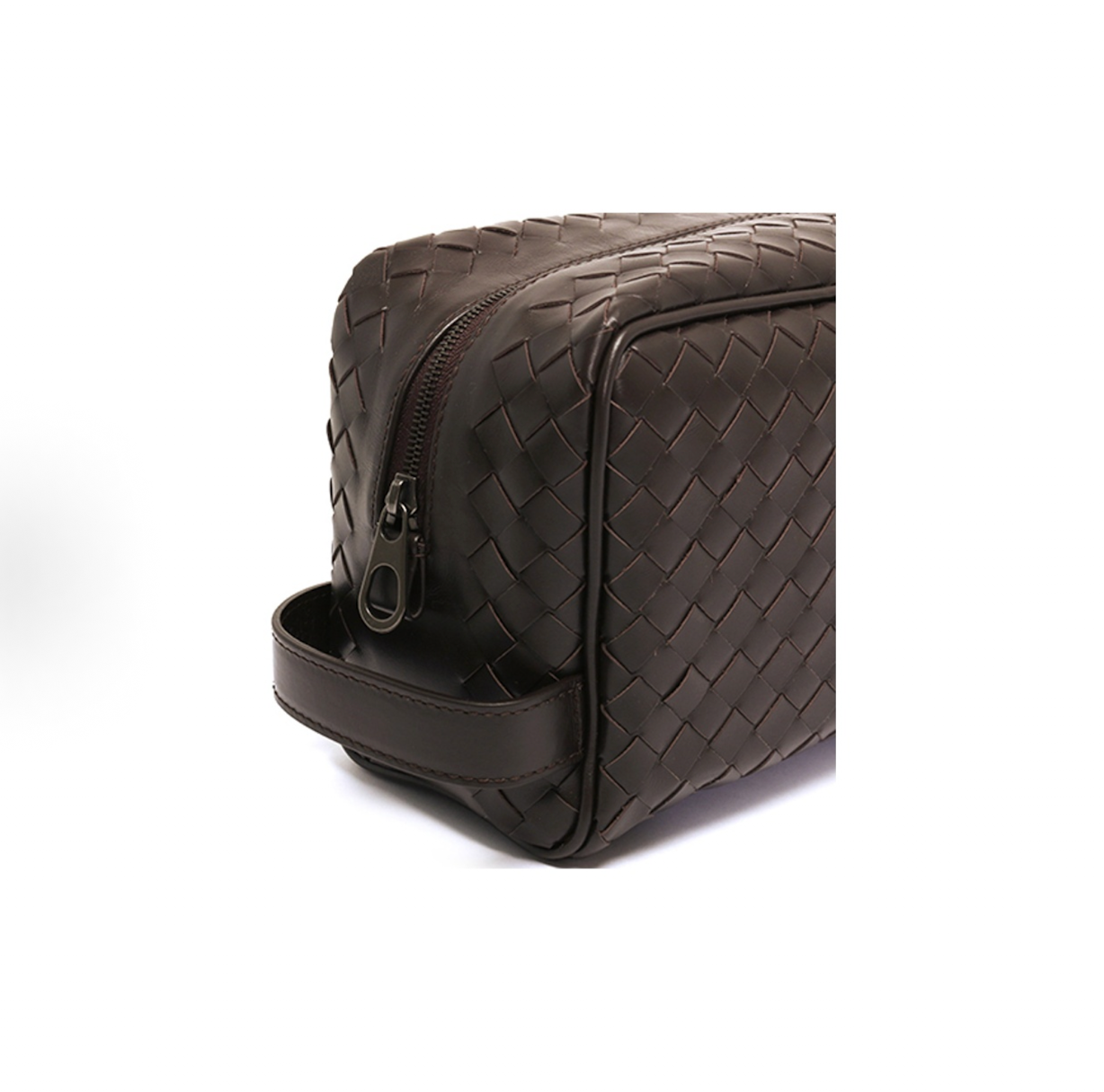 Alternative view of Túi Bottega Veneta Cow Leather Clutch 'Brown' 244706-V4651-2040