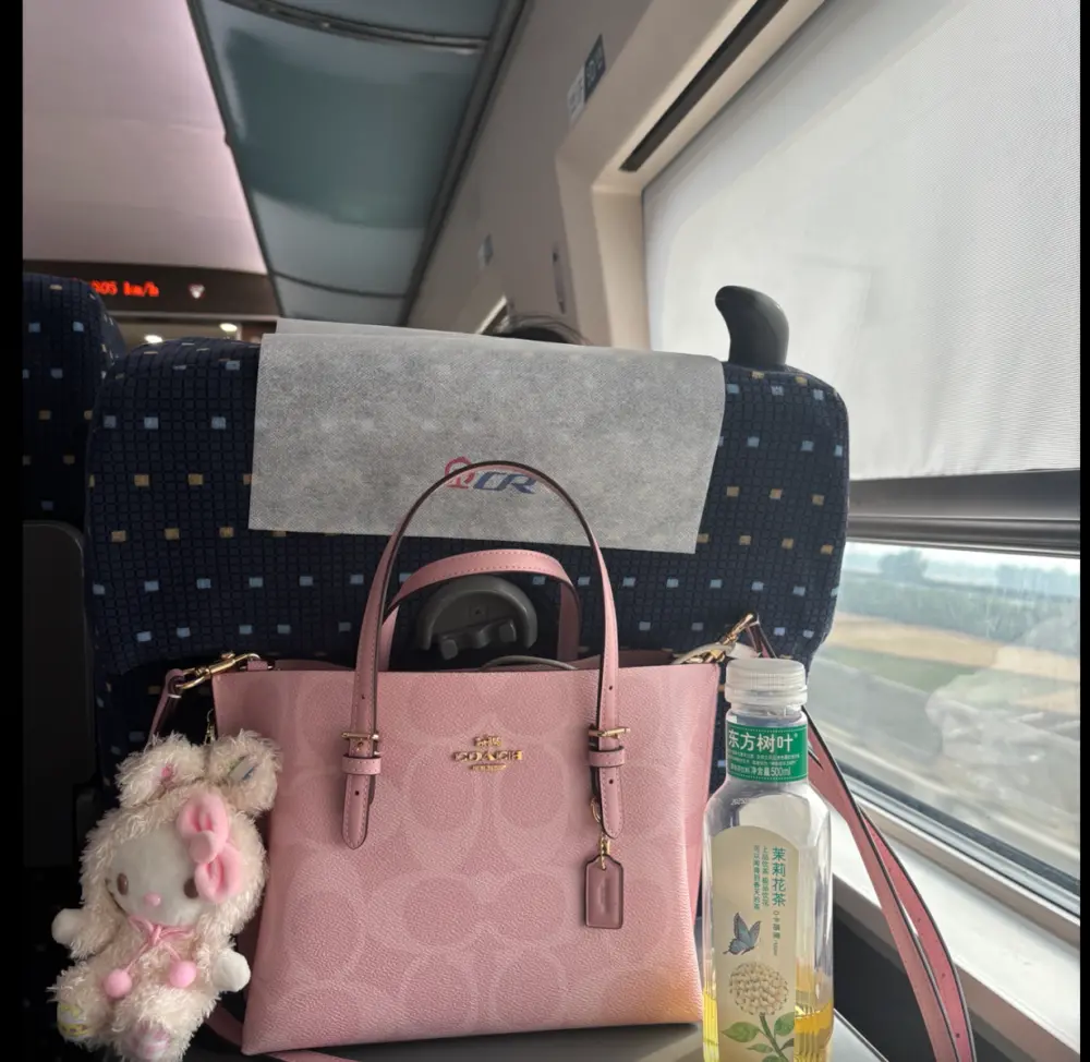 Túi Coach Molline Tote Bag 25 'Pink' CAL50-IMPO - Ảnh 5