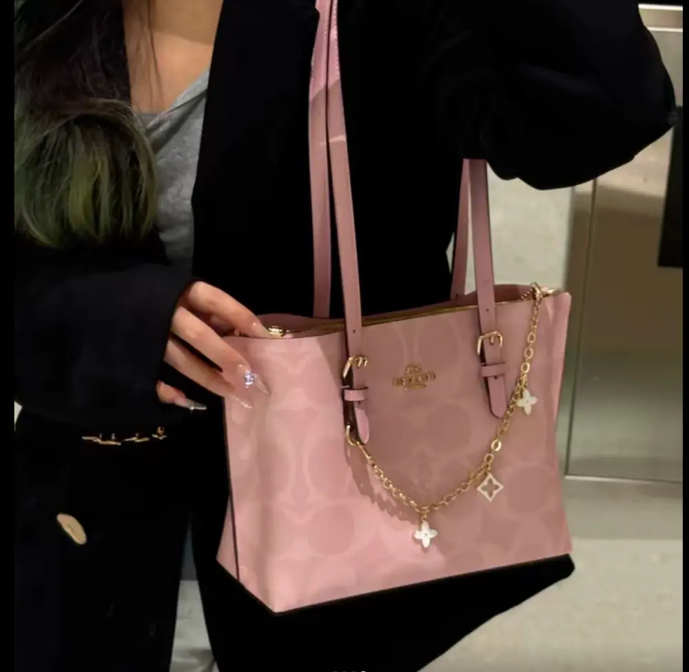 Túi Coach Molline Tote Bag 25 'Pink' CAL50-IMPO - Ảnh 3
