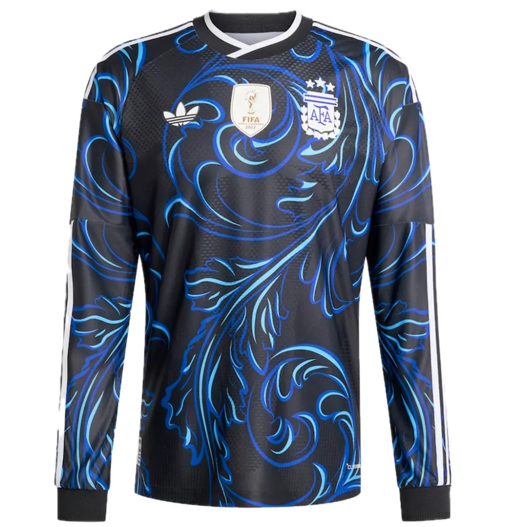 Áo Adidas Argentina Long-Sleeve Away Authentic Jersey 26 KB0643