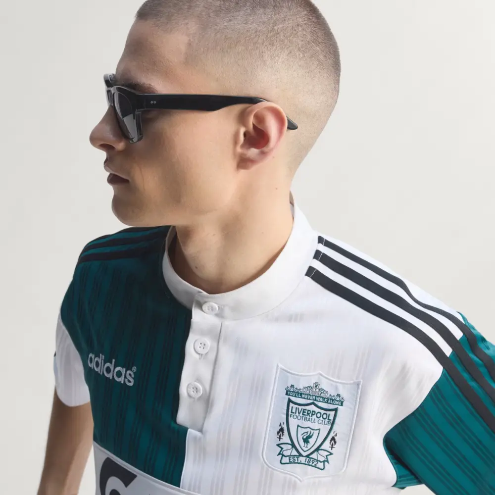 Alternative view of Áo Adidas Liverpool FC Away Jersey 95 'Rich Green' KA8093