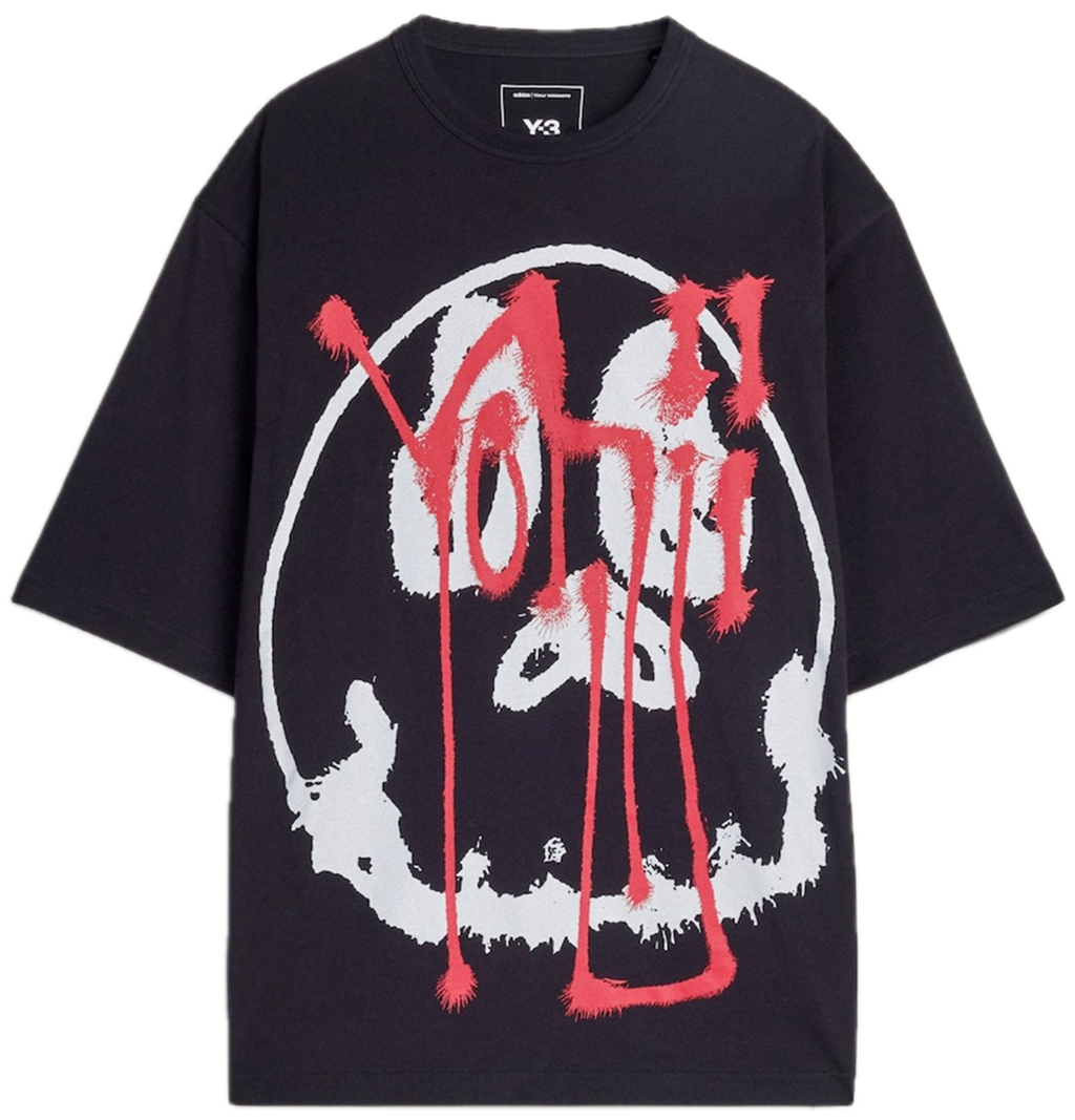 Áo Adidas Y-3 Chito Graphic Short Sleeve Tee 'Black' KR1062