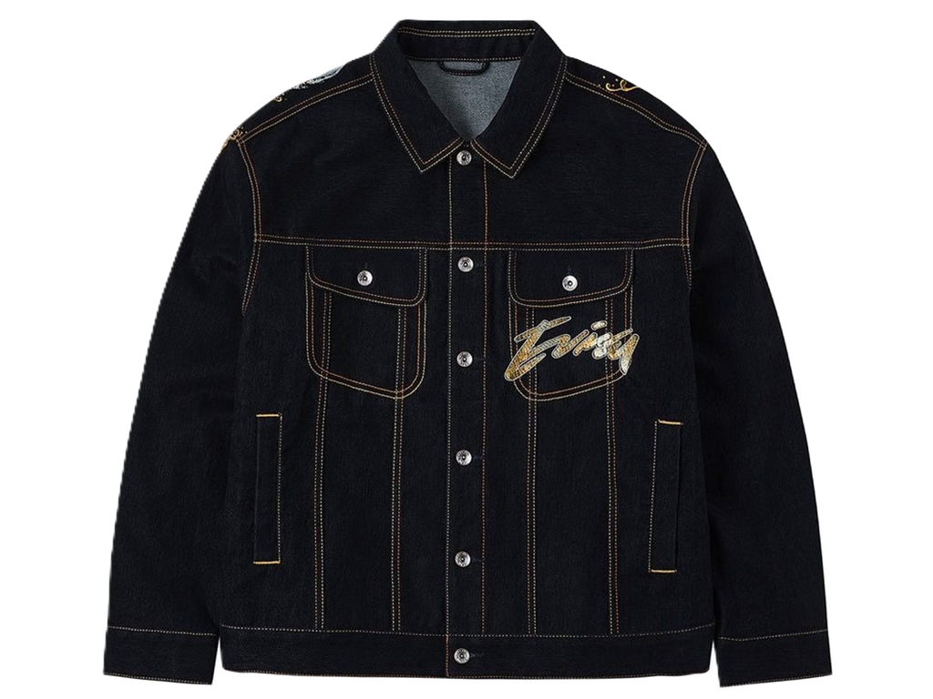 Áo Evisu Brushstroke Daicock Print 'Black' 2EAHTM5DJ1022LFDN