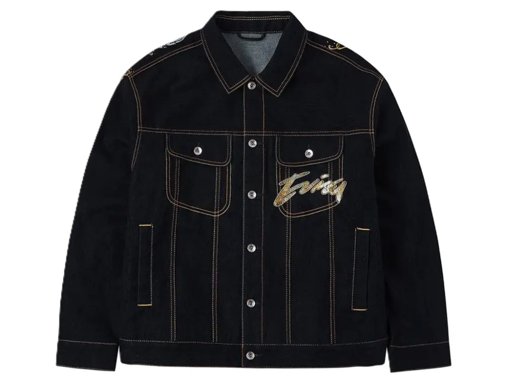 Áo Evisu Brushstroke Daicock Print 'Black' 2EAHTM5DJ1022LFDN