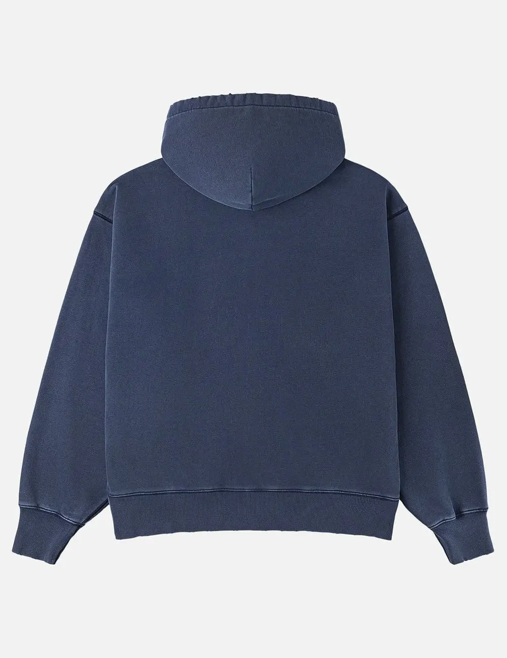 Áo Evisu Heavy Washed Distressed Hoodie 'Navy' 2ESEJM6SW6118RXCT - Ảnh 5