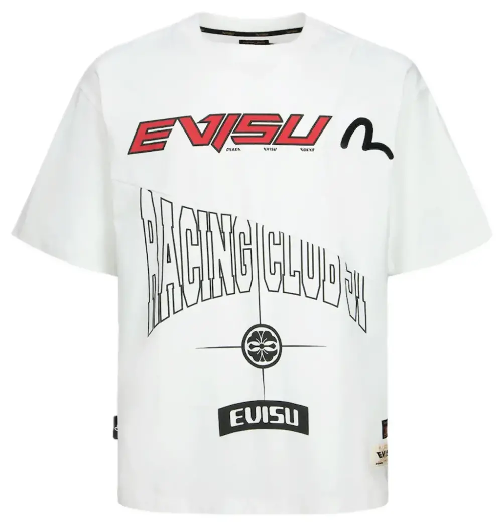 Áo Evisu T-shirt ‘White’ 2ESHTM3TS602LFCT