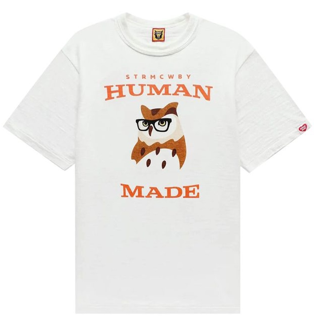 Áo Human Made Graphic T-Shirt 'White' HM25TE008