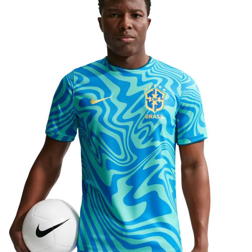 Alternative view of Áo Nike Brazil 26/27 Pre Match Jersey IH1662-369