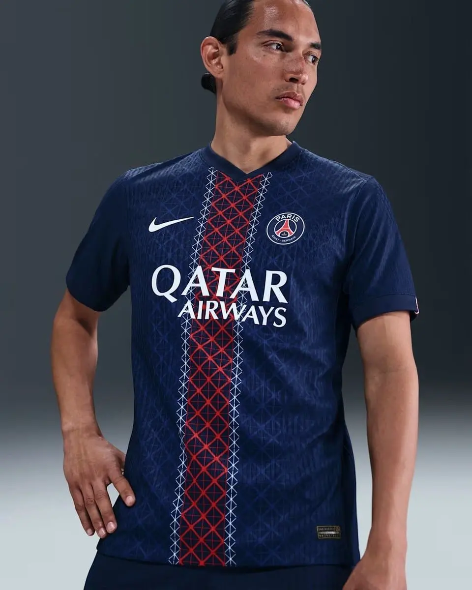 Áo Nike PSG 25/26 Authentic Home Jersey HJ4547-411 - Ảnh 4
