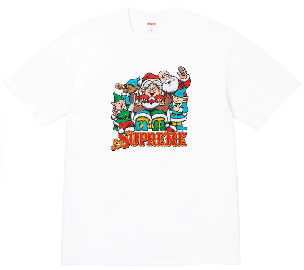 Áo Supreme Naughty Tee 'White' SUP-FW25-276