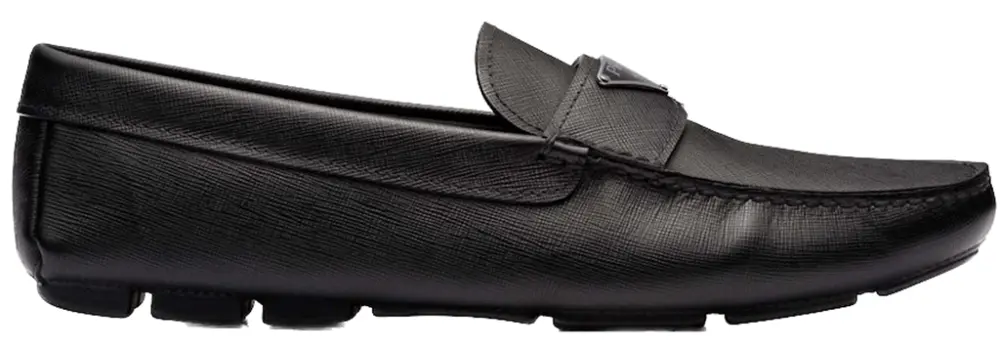 Giày Prada Saffiano Leather Driver 'Black' 2DD164-053-F0002-F-U00I
