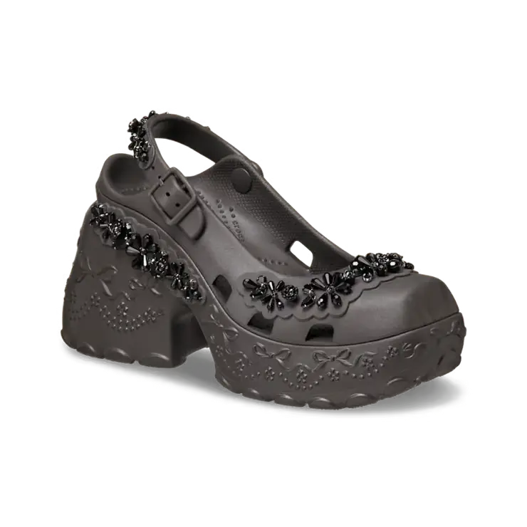 Dép Crocs Ballerina Platform Clog ‘Espresso’ 211079-206 - Ảnh 4